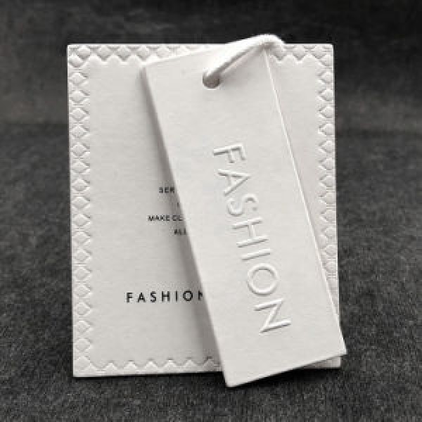 tag de papel personalizado