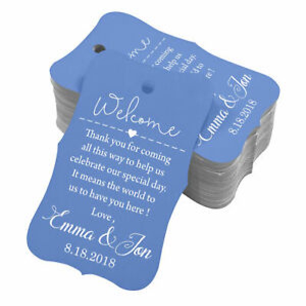 tag de papel personalizado