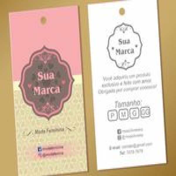 tag de roupas personalizadas