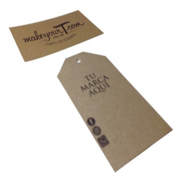 tag papel kraft personalizado