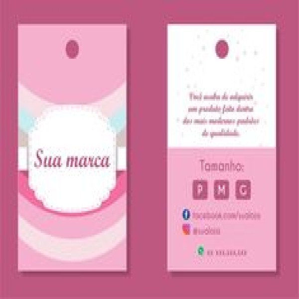 tag para roupa infantil