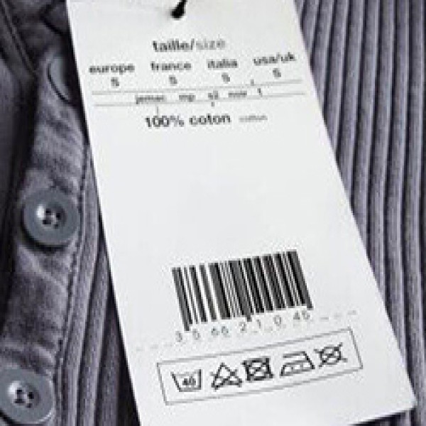 tags para roupas