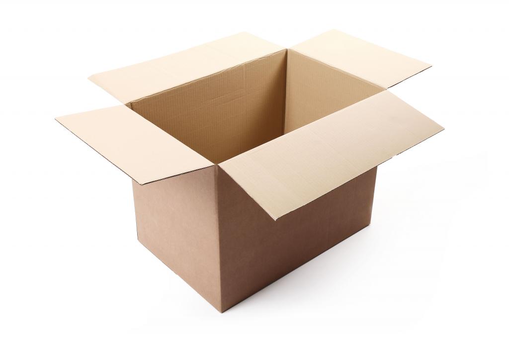 caixa de papelão