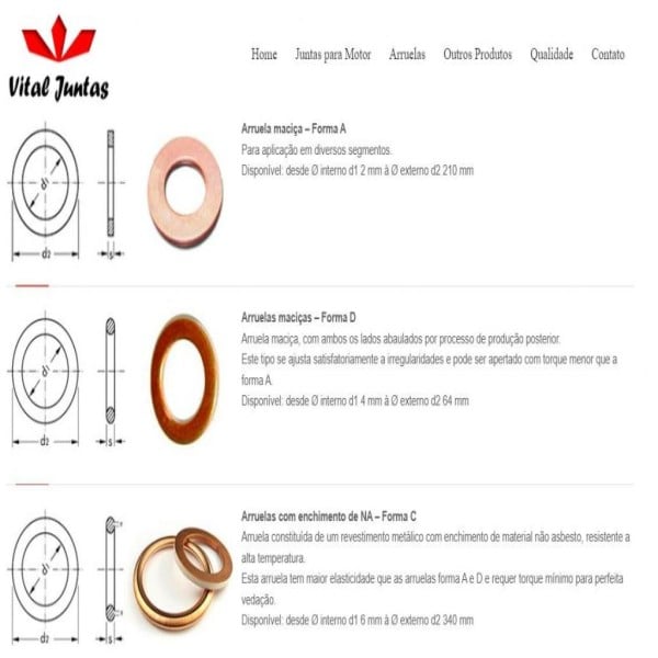 fábrica de arruelas especiais