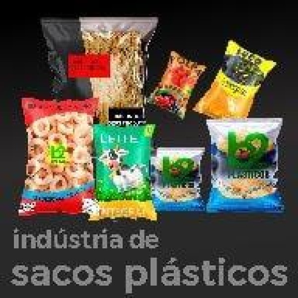 indústria de sacos plásticos