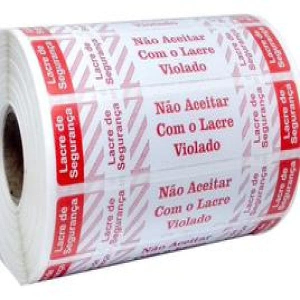 etiqueta de segurança