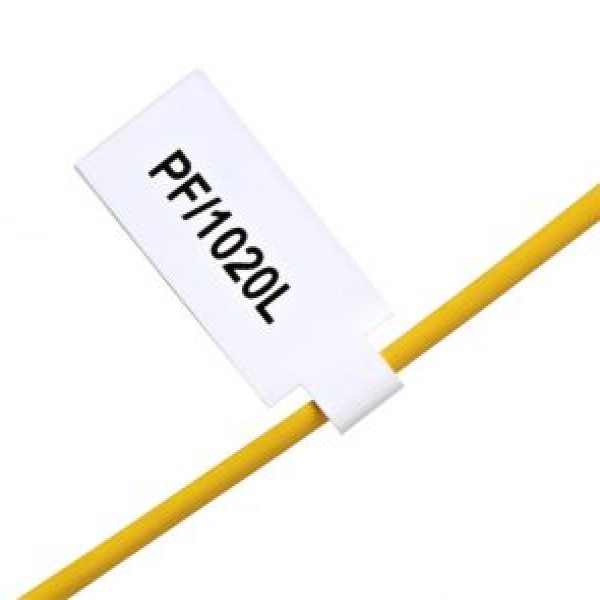 etiqueta para cabo bandeira