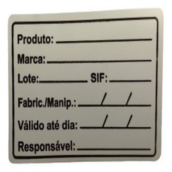 etiqueta para corpo de prova de concreto