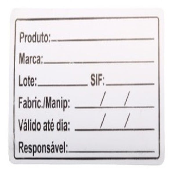 etiqueta para corpo de prova de concreto