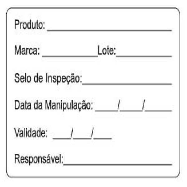 etiqueta para corpo de prova de concreto