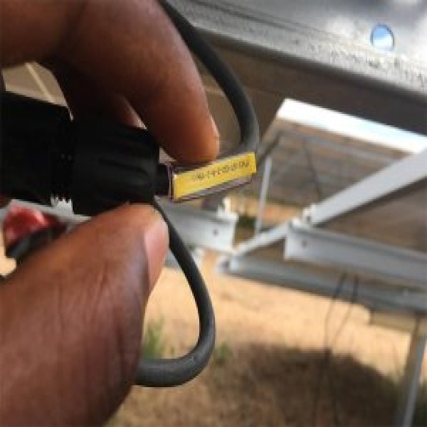 etiqueta para fios e cabos