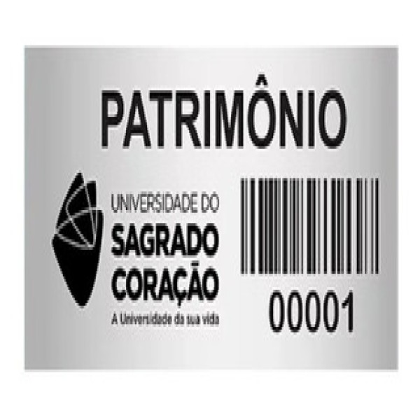 etiqueta poliester cromo fosco