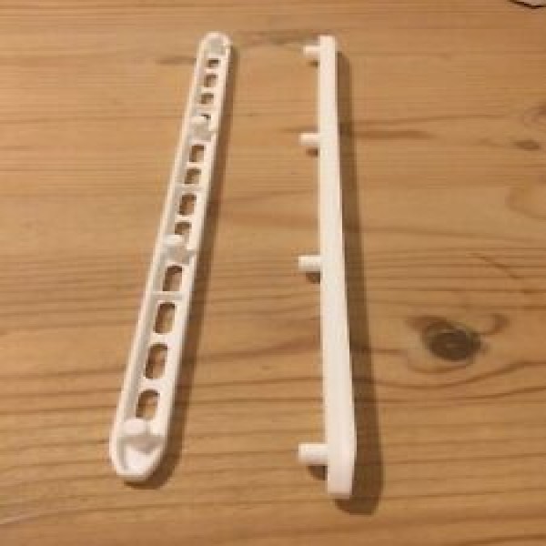 corrediça de plástico para gavetas