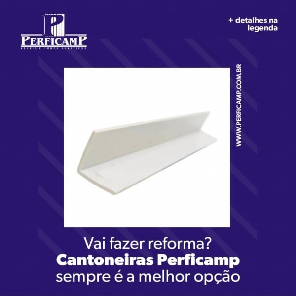 fábrica de cantoneira de pvc