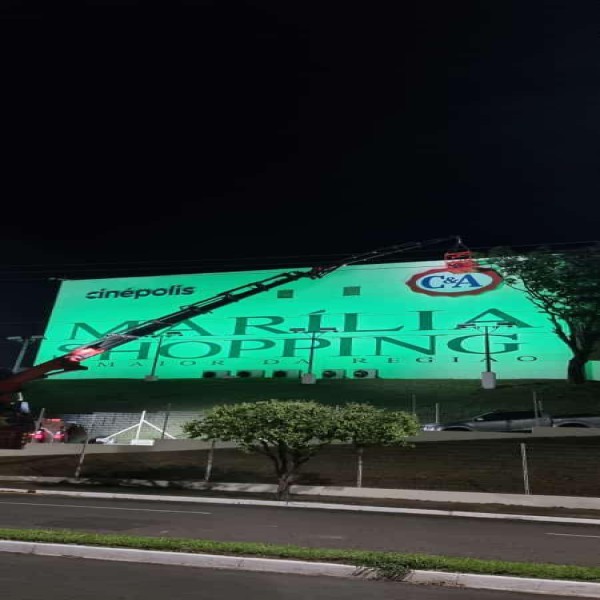 manutenção de luminosos