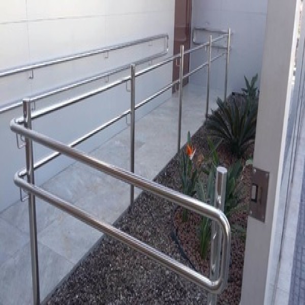 guarda corpo em aço inox