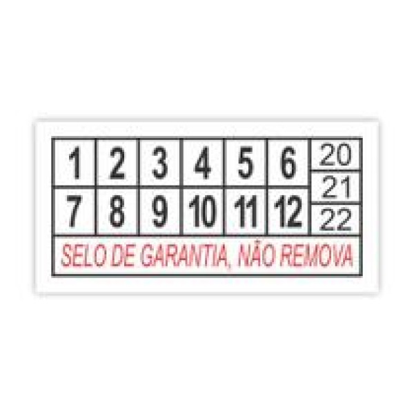 etiqueta de segurança casca de ovo