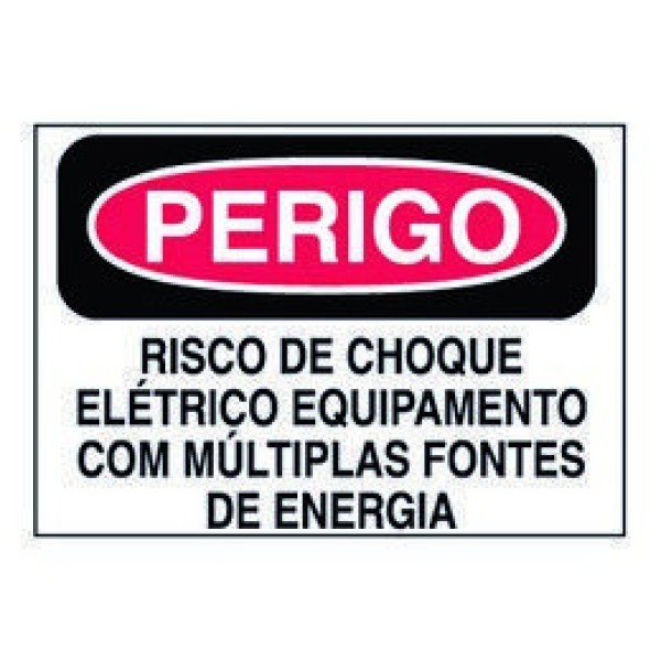 etiquetas de sinalização de segurança
