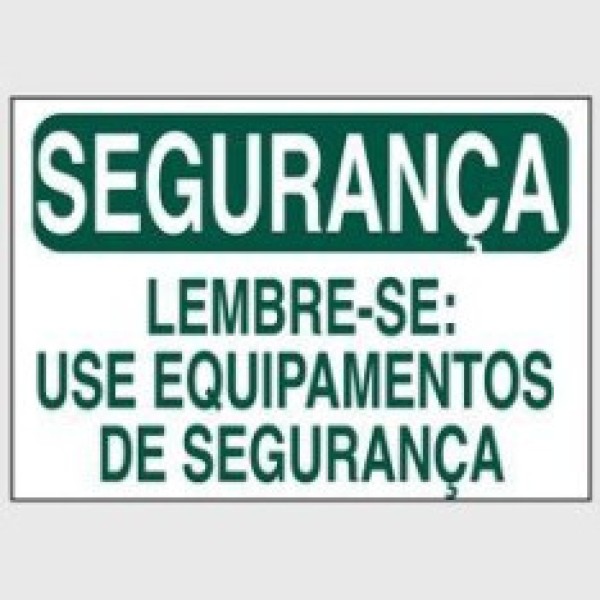 etiquetas de sinalização de segurança