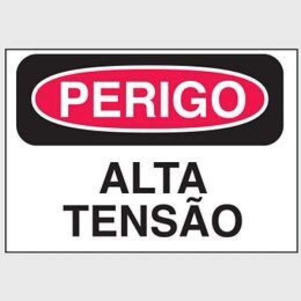etiquetas de sinalização de segurança