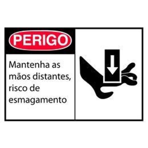 etiquetas de sinalização de segurança