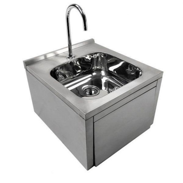 Lavatório de aço inox