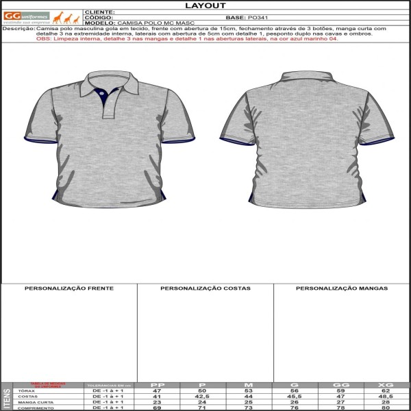 camisa polo corporativa