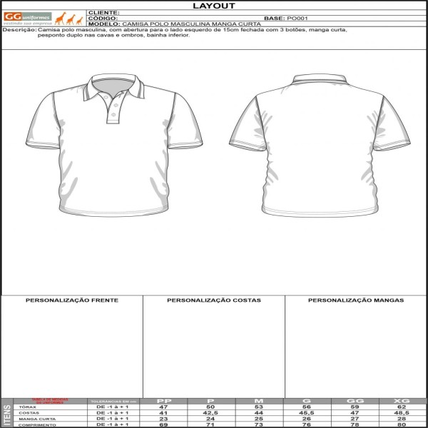 camisa polo corporativa