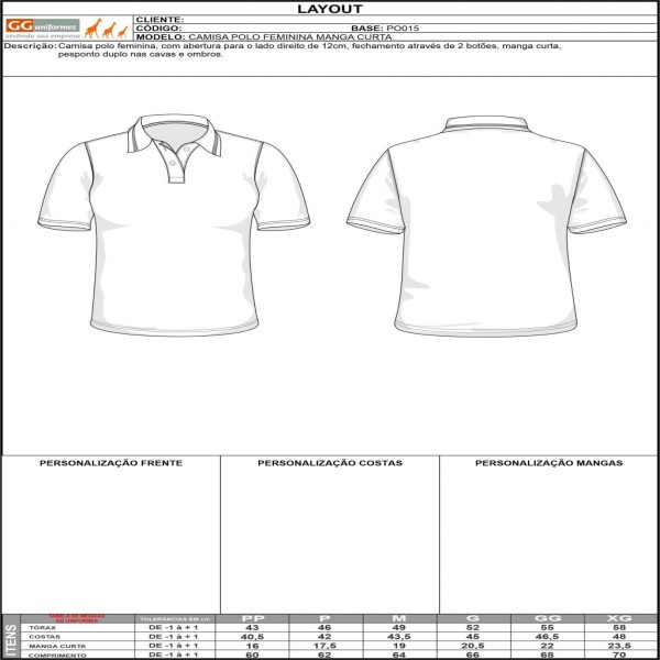 camisa polo corporativa