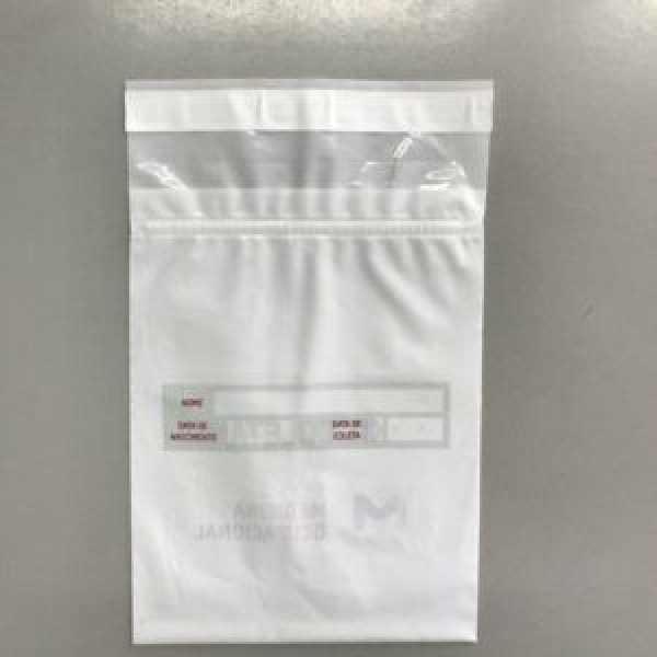 Envelopes para exames laboratoriais