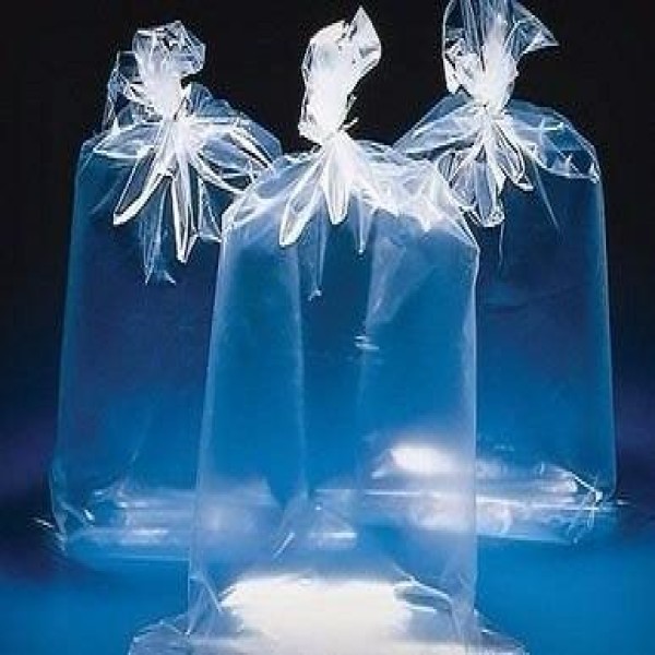 embalagem saco plástico transparente