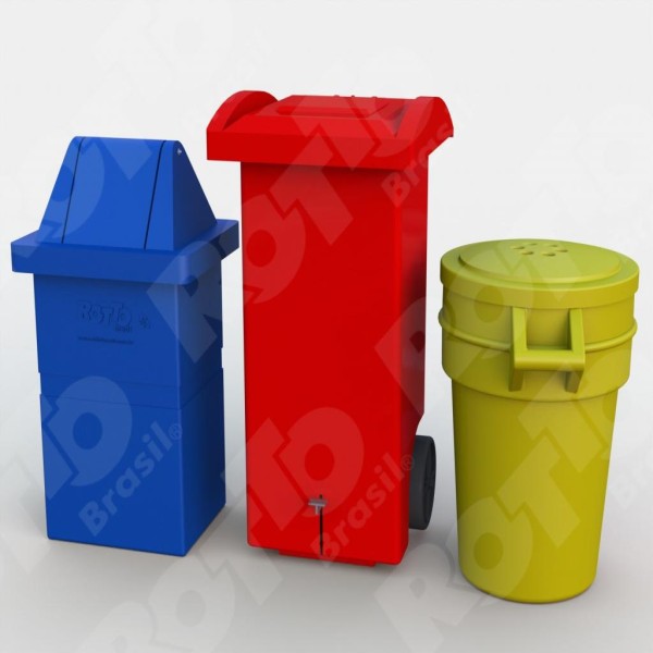 container coletor de lixo
