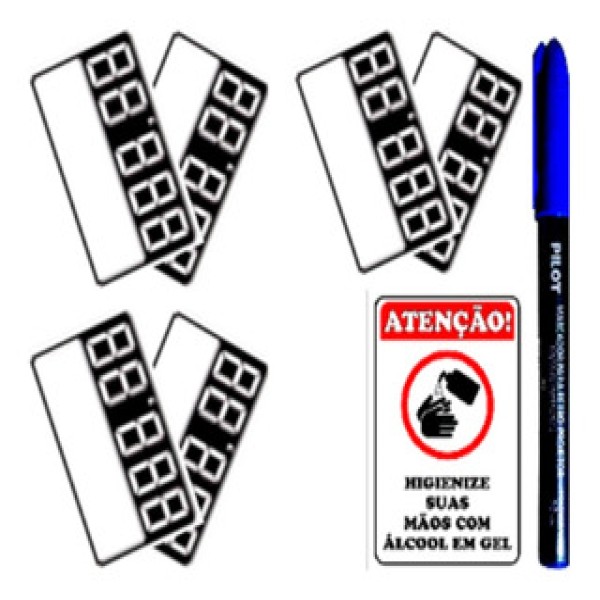 etiquetas para prateleiras de almoxarifado