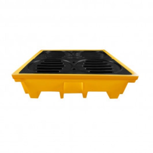 pallet de contenção para 4 tambores de 200 litros