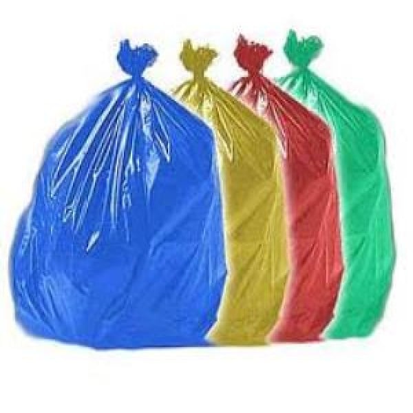 saco de lixo colorido 100 litros