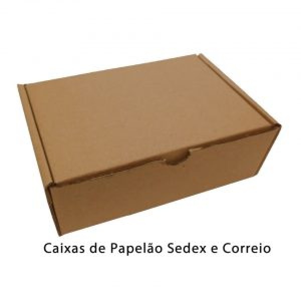 caixa correio papelão
