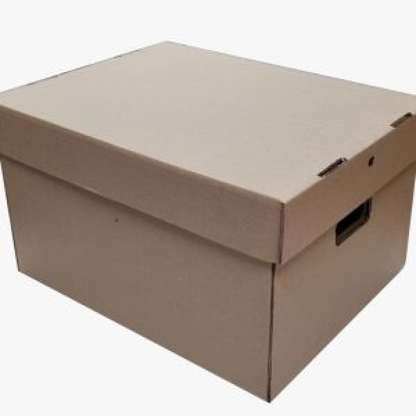 caixa organizadora papelão com tampa