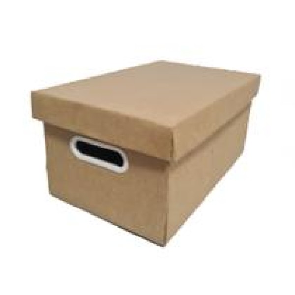 caixa organizadora papelão com tampa