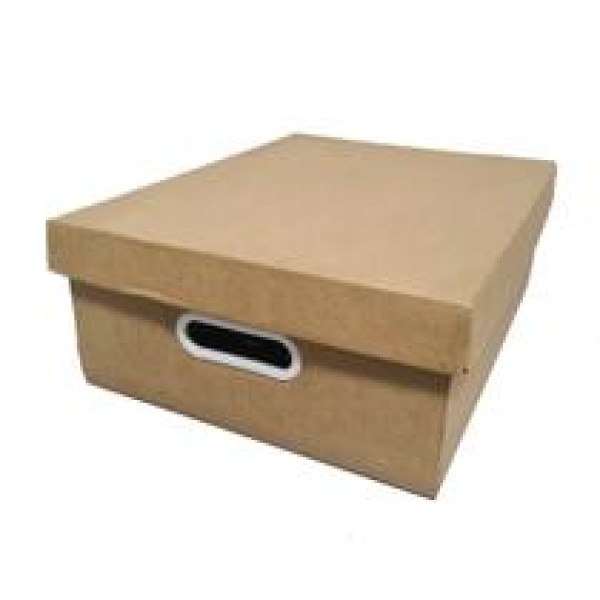 caixa organizadora papelão com tampa