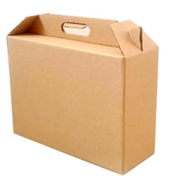 caixa tipo maleta de papelão