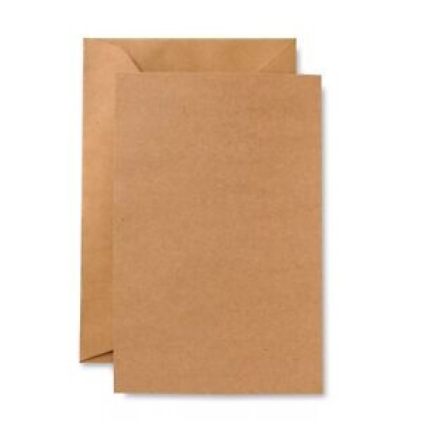 envelope de papel kraft