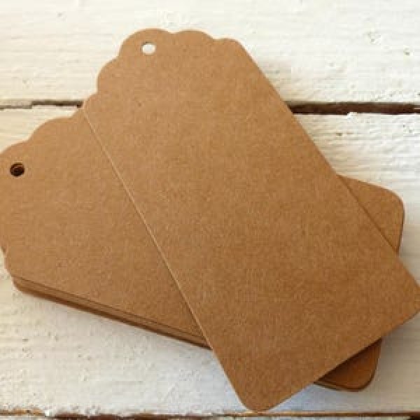 tag etiqueta papel kraft