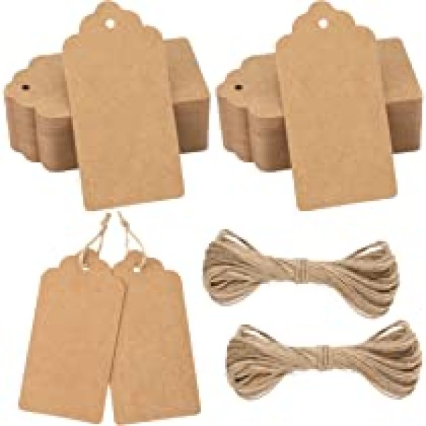 tag etiqueta papel kraft