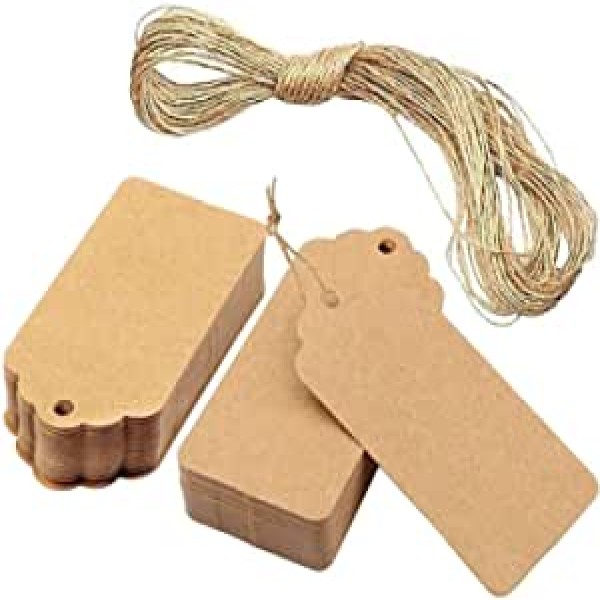 tag etiqueta papel kraft