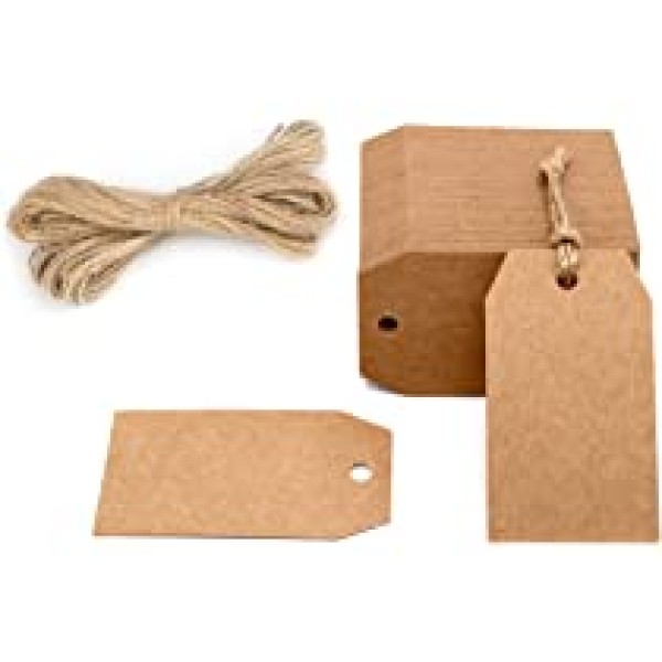 tag etiqueta papel kraft