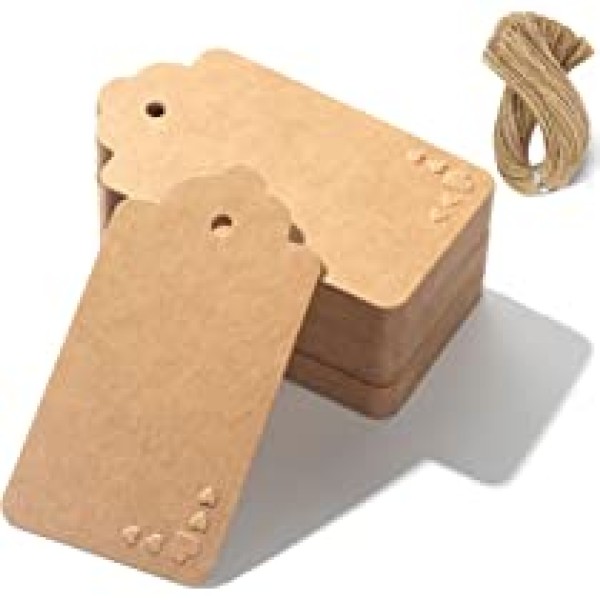 tag etiqueta papel kraft