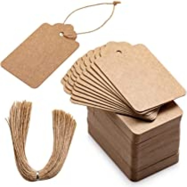 tag etiqueta papel kraft