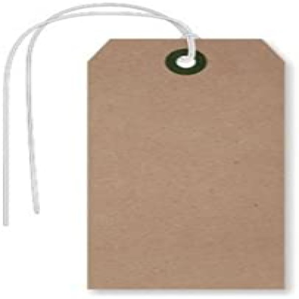 tag etiqueta papel kraft