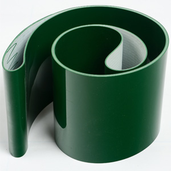correia transportadora pvc verde