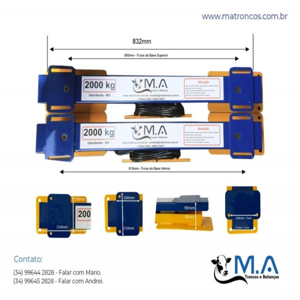 balança digital para pesar boi